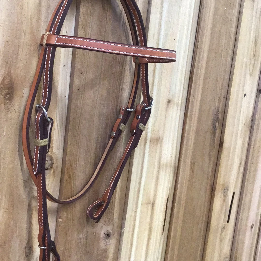 Irvine Browband Headstall Plain Quick Change - Image 2