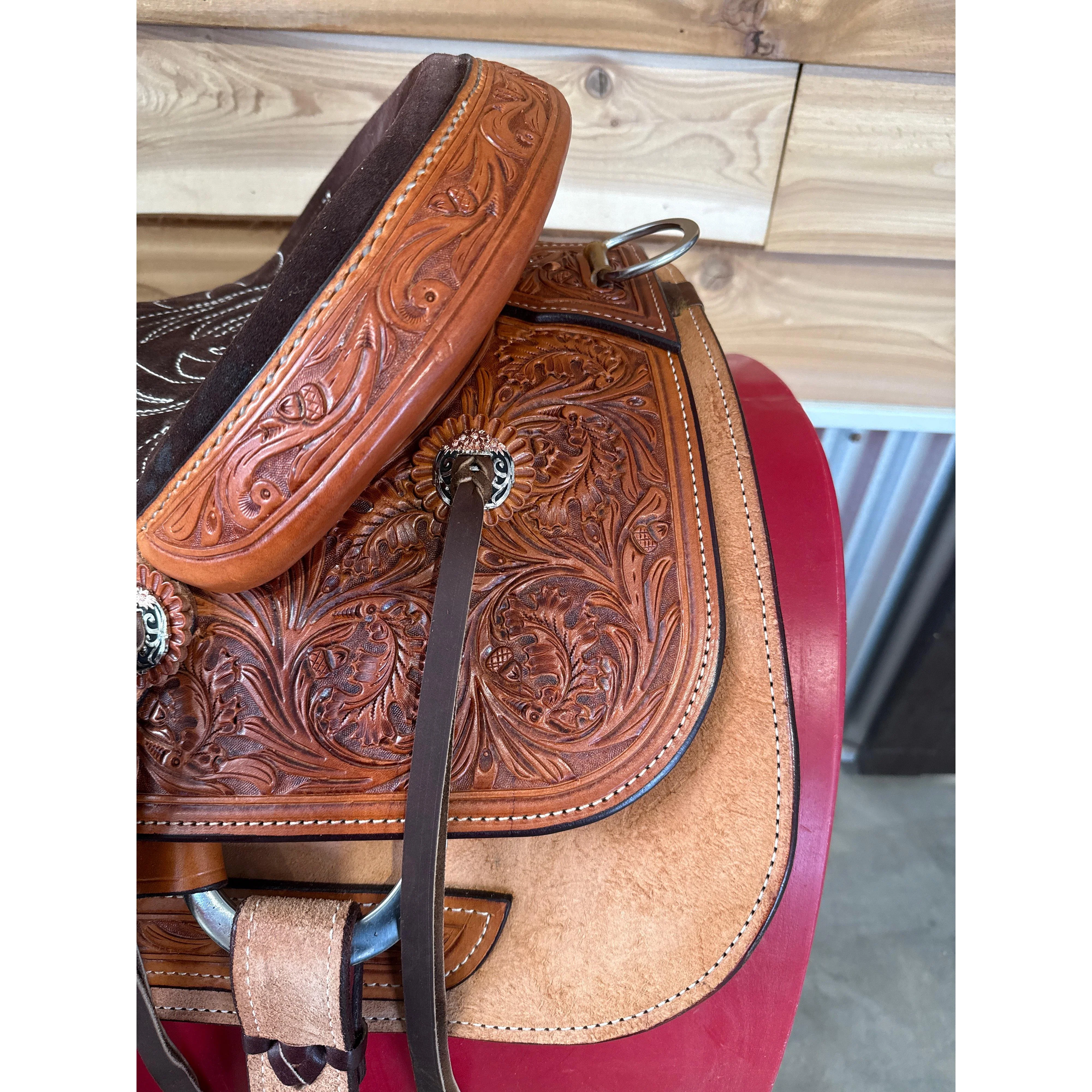 Irvine Custom 16" Association/Rope Saddle Saddle - Image 2