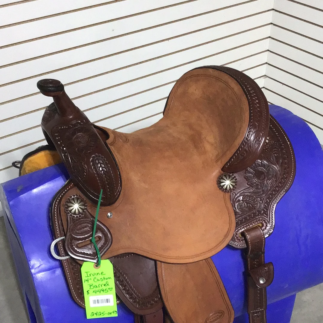 Irvine Custom 14" Barrel Saddle - Image 2