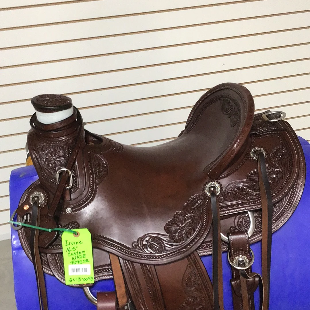Irvine  16.5"  Custom Wade Saddle - Image 2