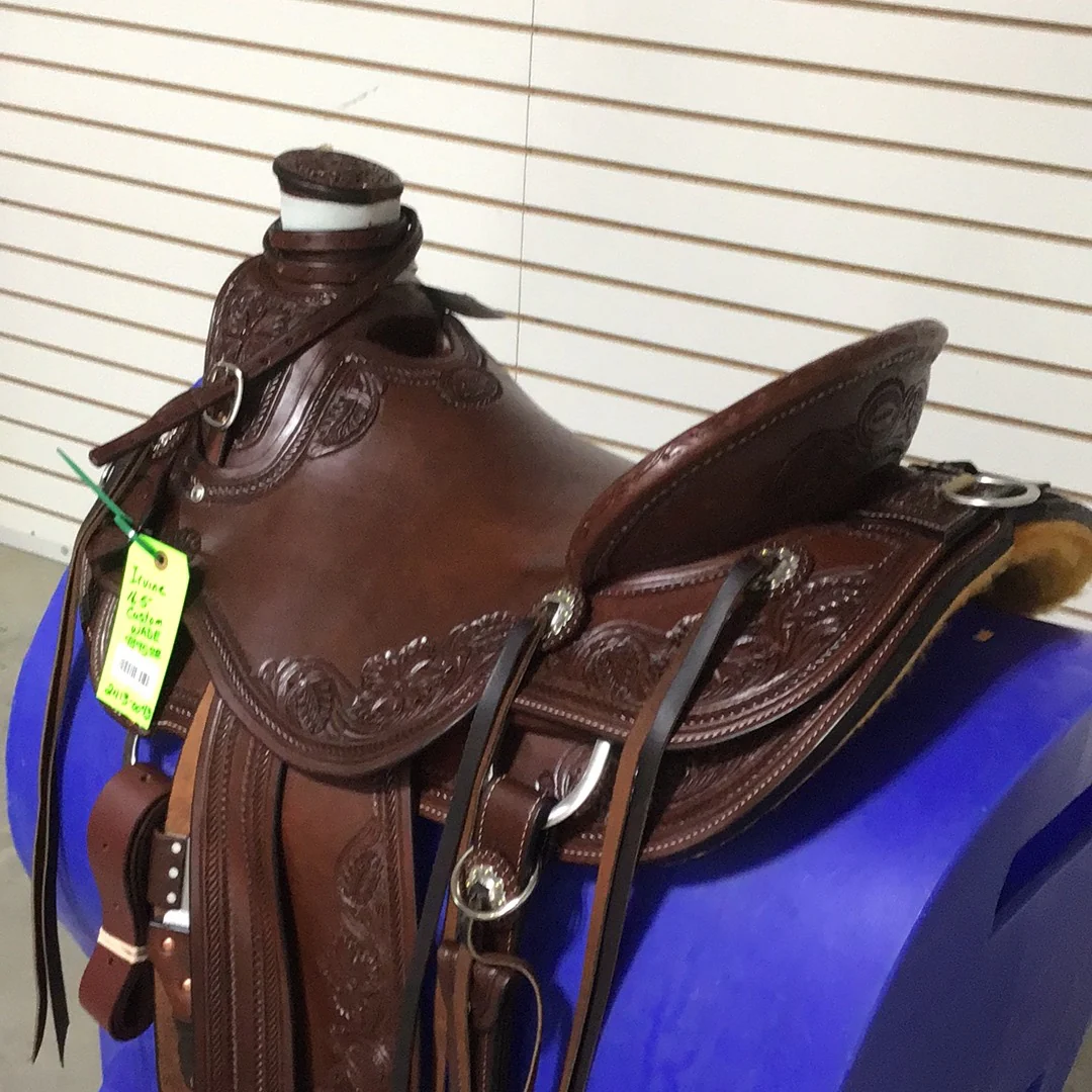 Irvine  16.5"  Custom Wade Saddle - Image 3