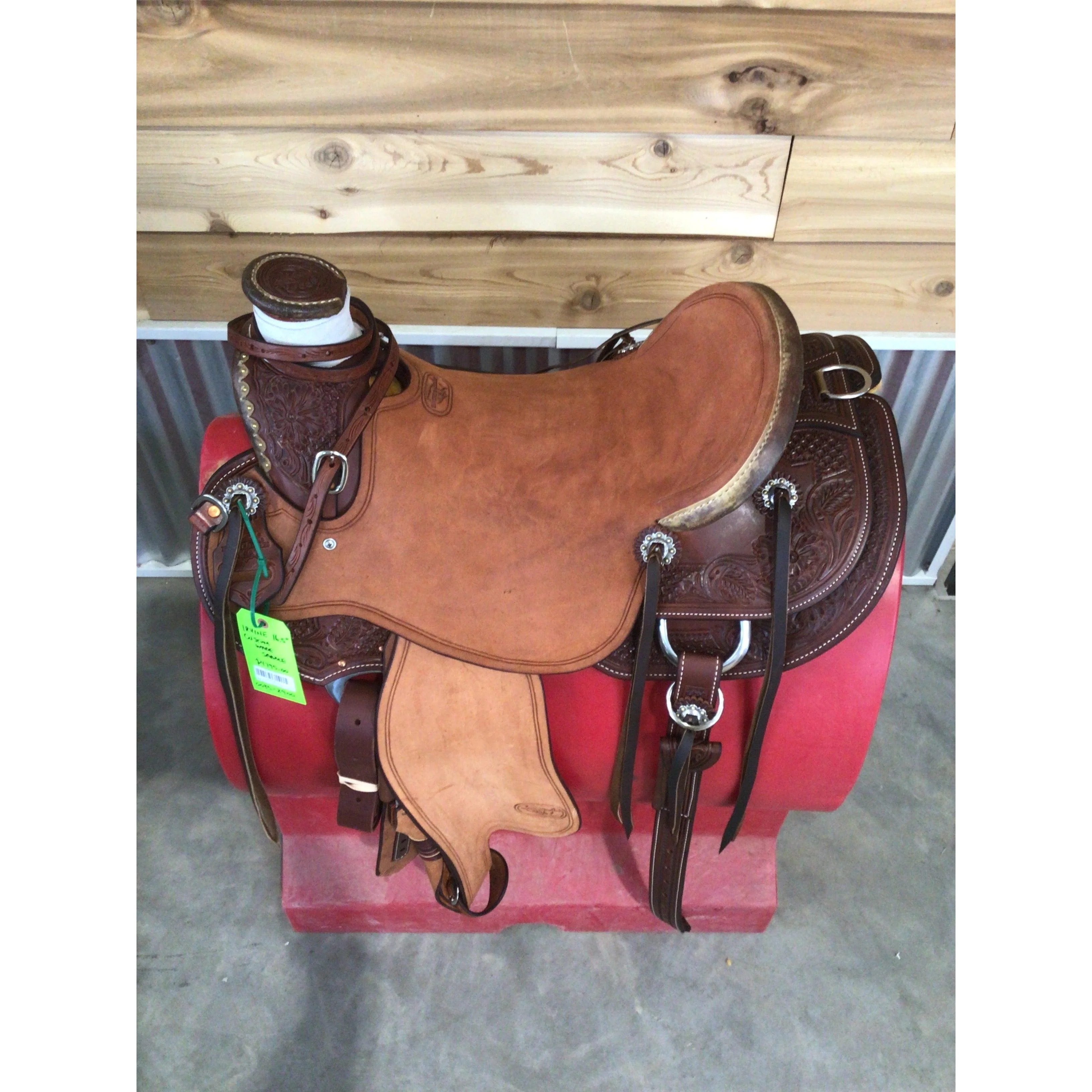 Irvine 16.5" Custom Wade Saddle - Image 2