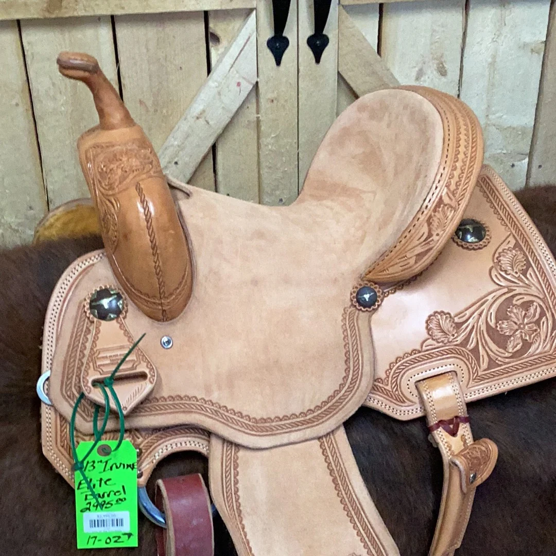 Irvine  13"  Elite Barrel Saddle - Image 2