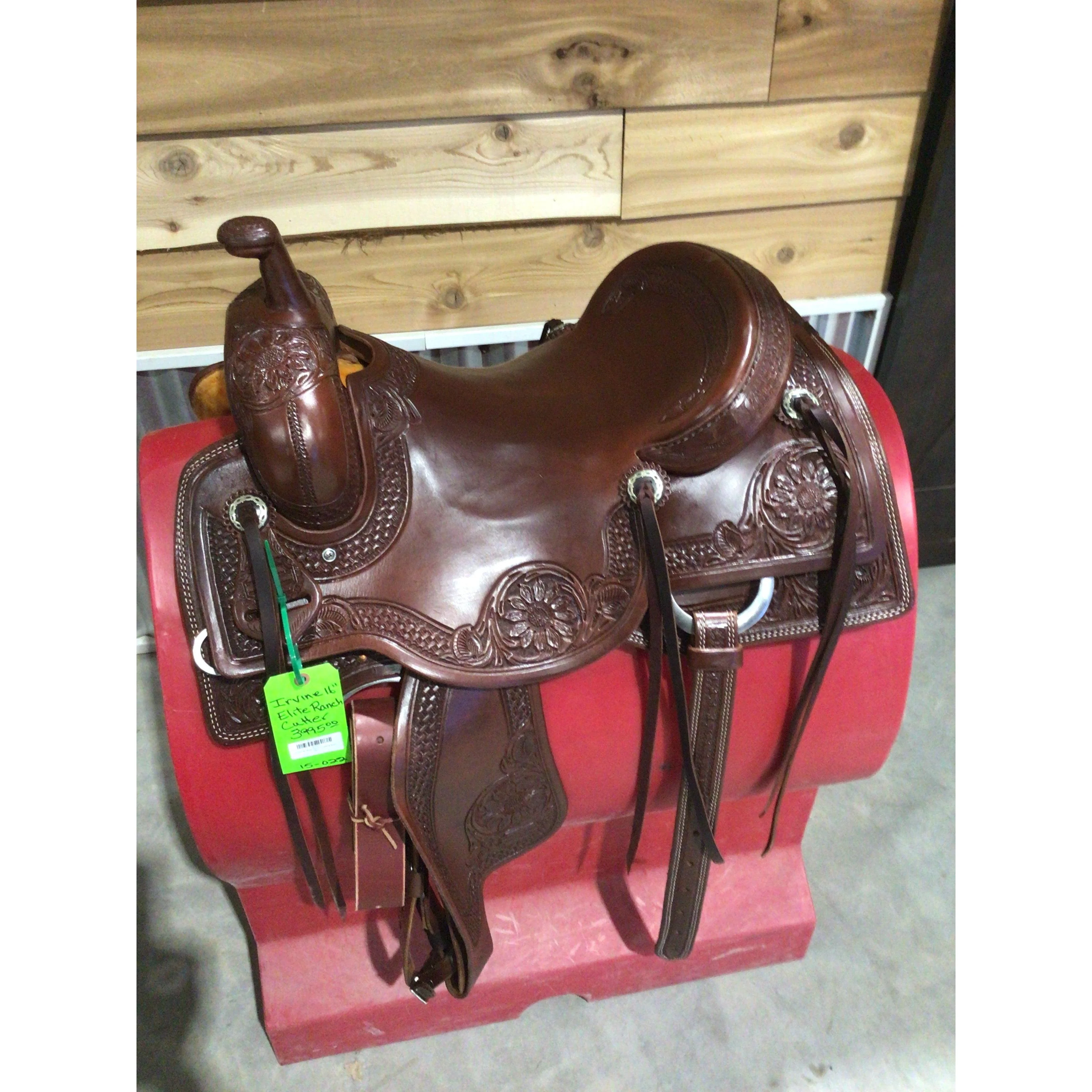 Irvine Elite 16” Ranch Cutting Saddle - Image 2