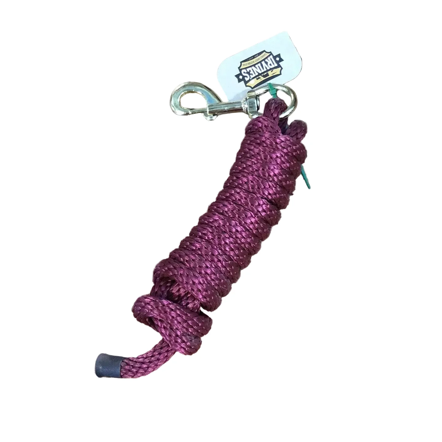 Irvine Poly Lead Rope w/Brass Plated Snap - Image 3