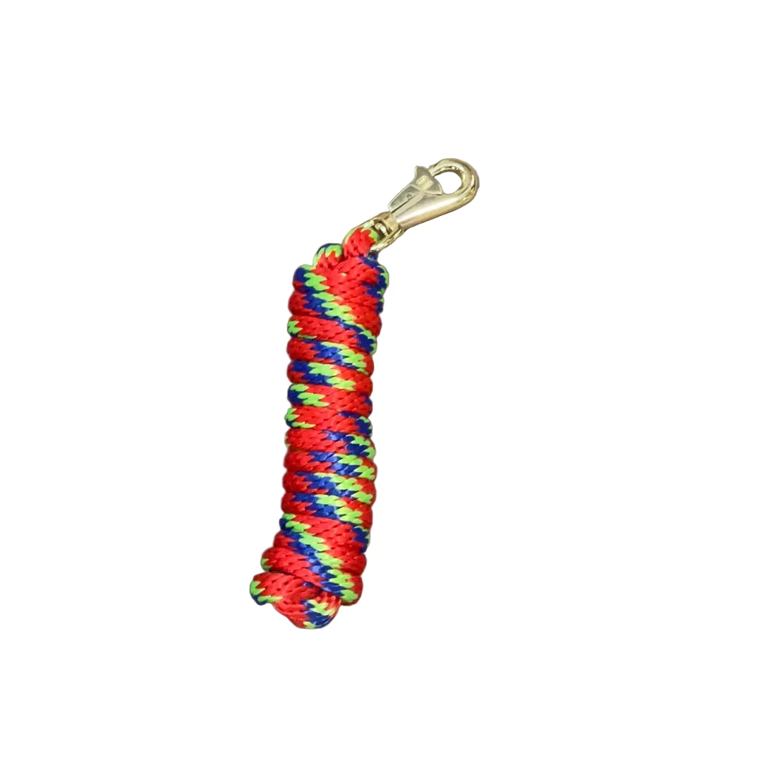 Irvine Poly Lead Rope w/Brass Plated Snap - Image 5