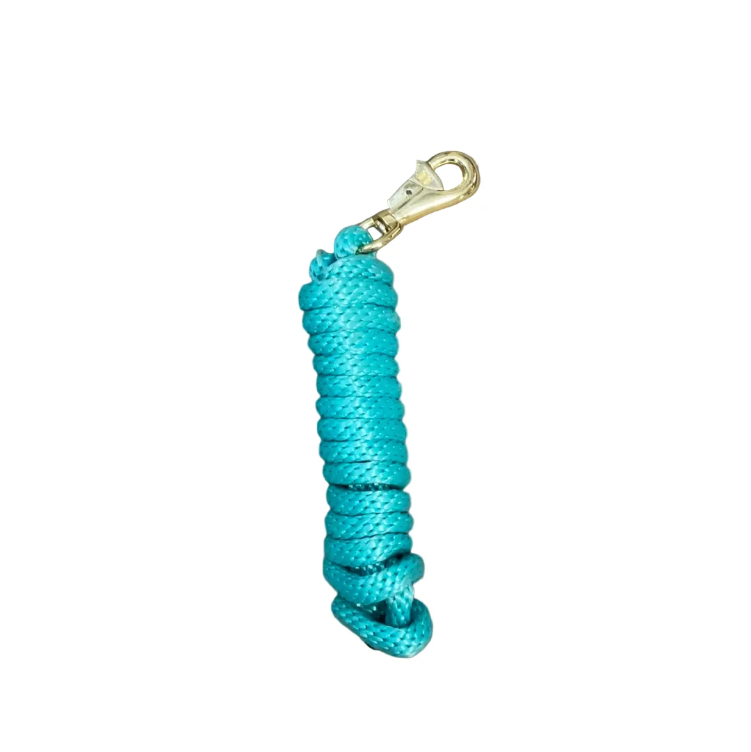 Irvine Poly Lead Rope w/Brass Plated Snap - Image 9