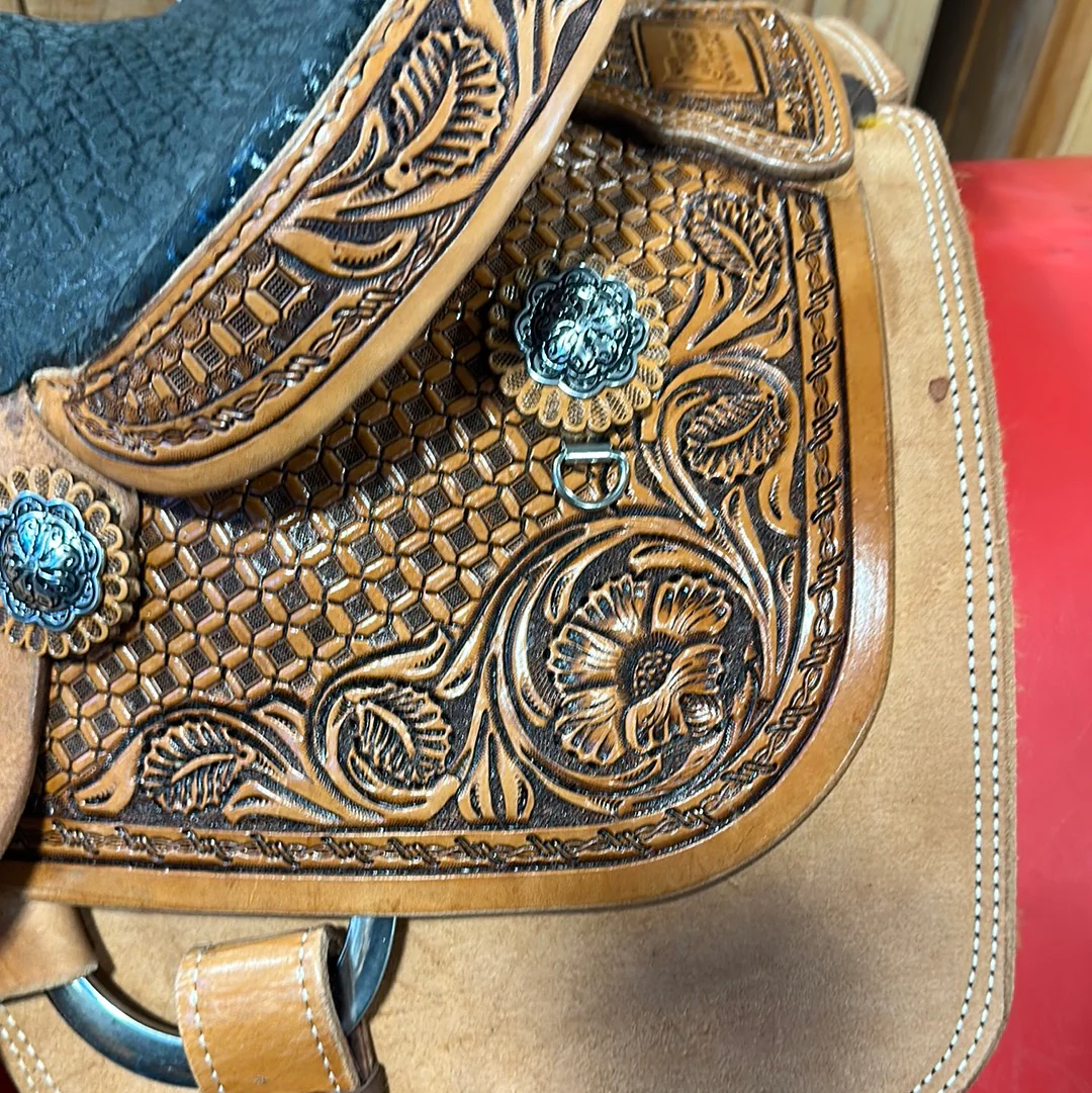 Irvine 13" Team Roping Saddle - Image 2