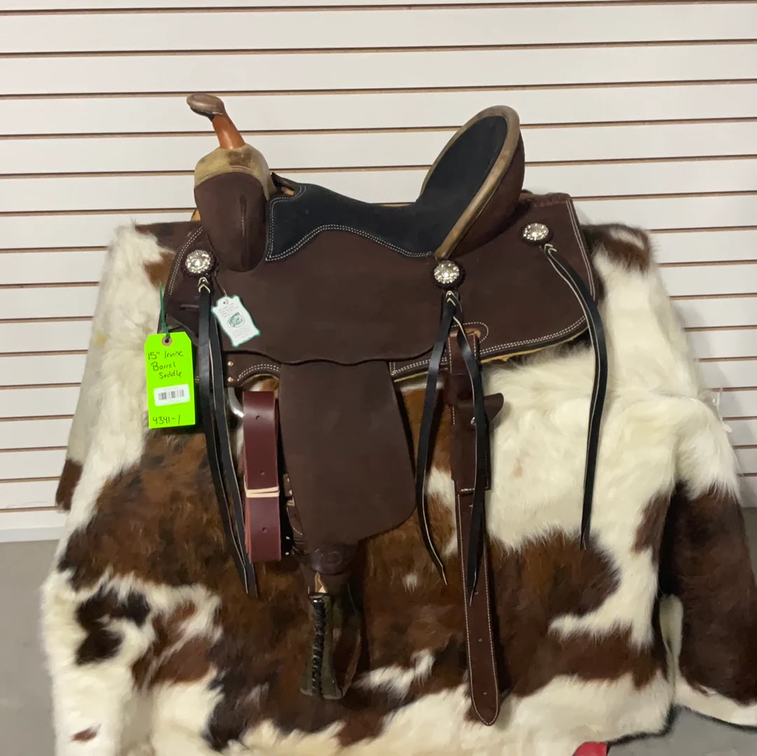 Irvine 15" Barrel Saddle