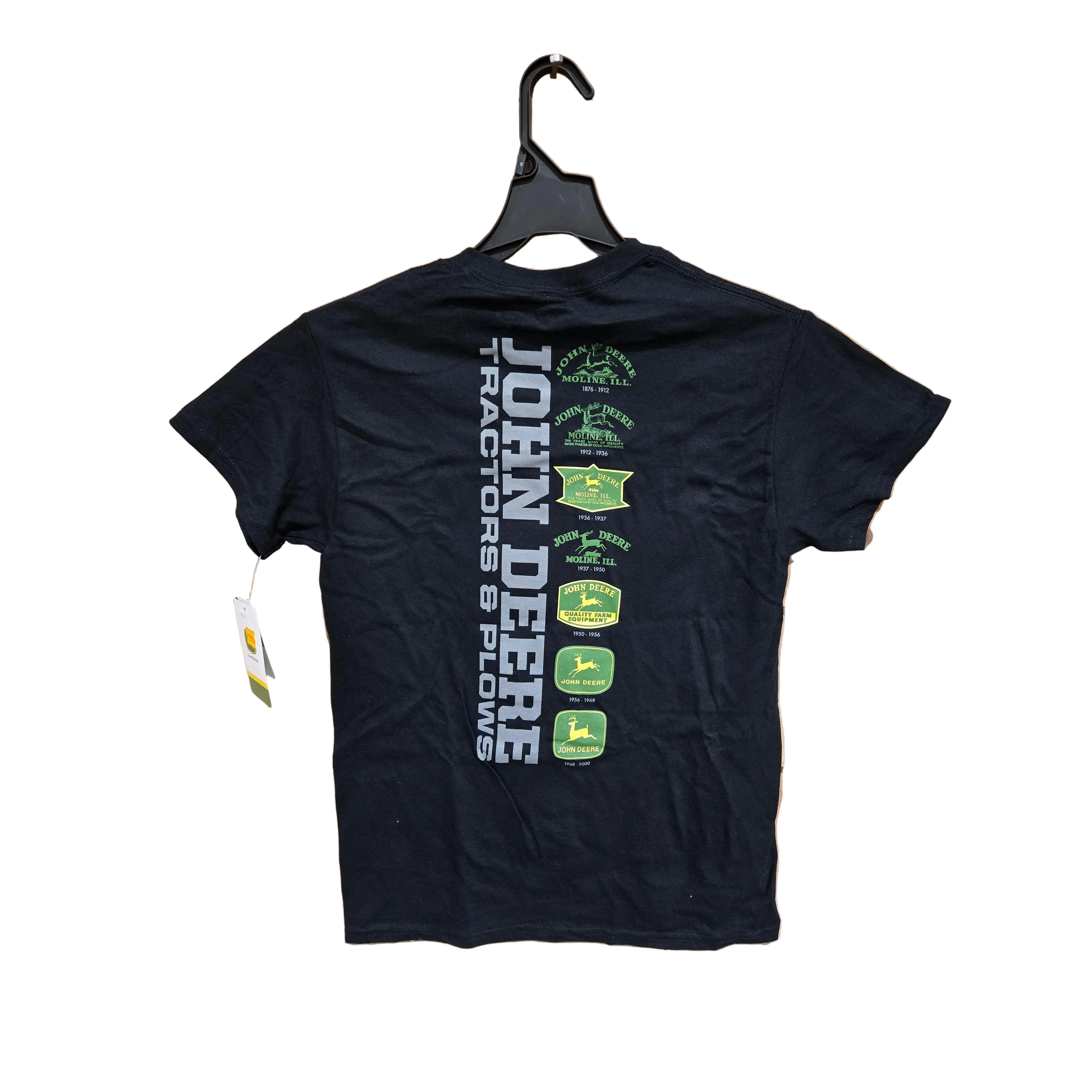 John Deere Vintage Tee Shirt - Black - Image 2
