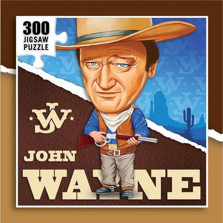 John Wayne 300 Piece Jigsaw Puzzle - Image 2