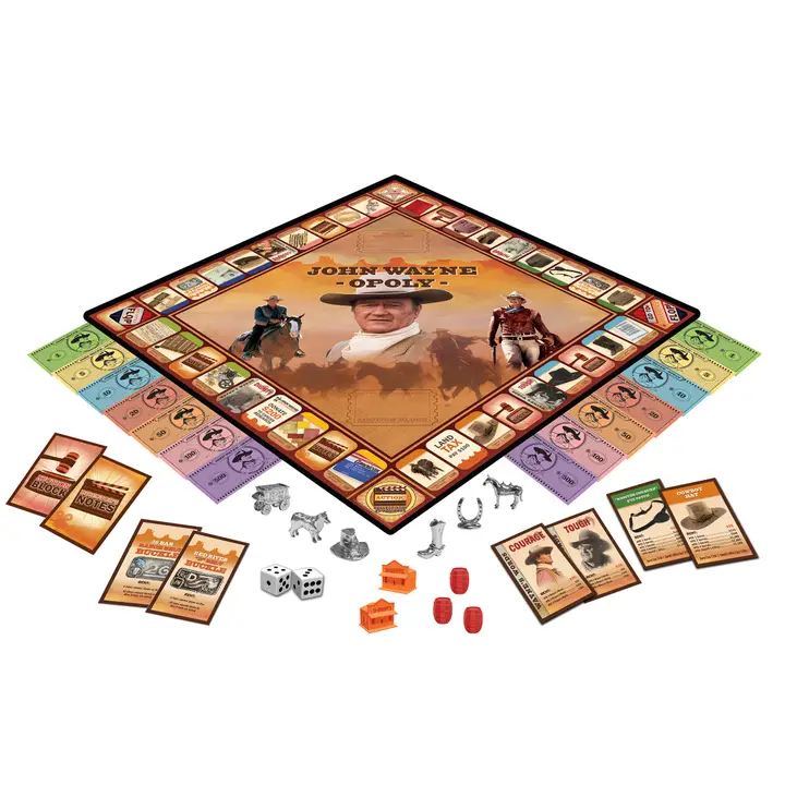 John Wayne Opoly Board Game - Image 2