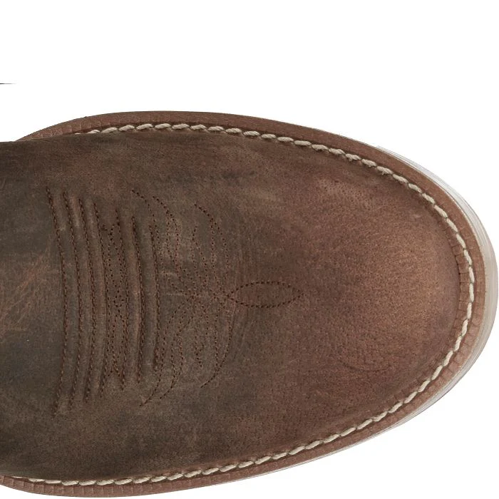 Justin Men's 11" Rendon Western Work Boot - Barnwood - Image 4