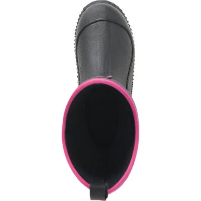 Muck Kids Hale Boots - Black/Magenta - Image 3