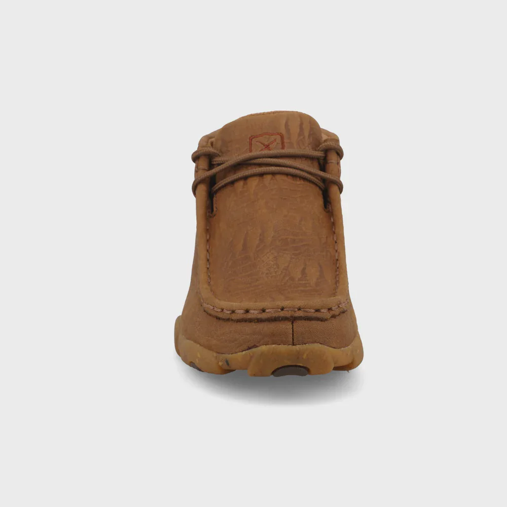 Kids Chukka Driving Moc - Caramel Café - Image 5