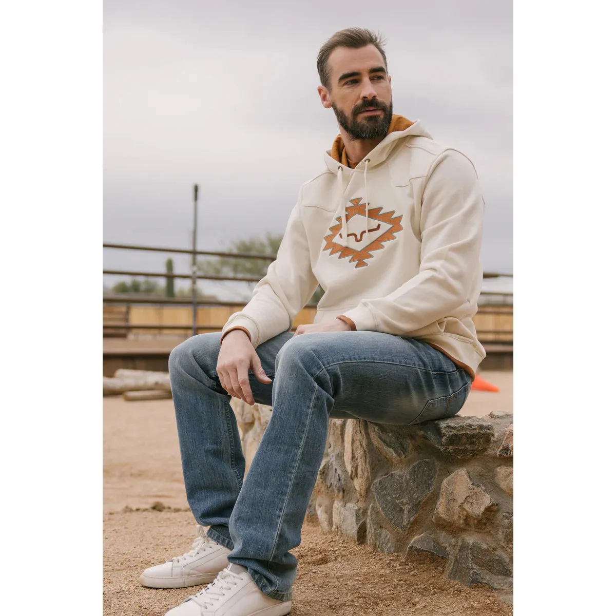 Kimes Men's Berger  Long Sleeve Hoodie - Multiple Colours - Image 2