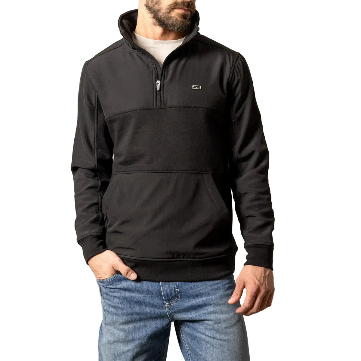 Kimes Men's La Rue Long Sleeve Sweater - Black