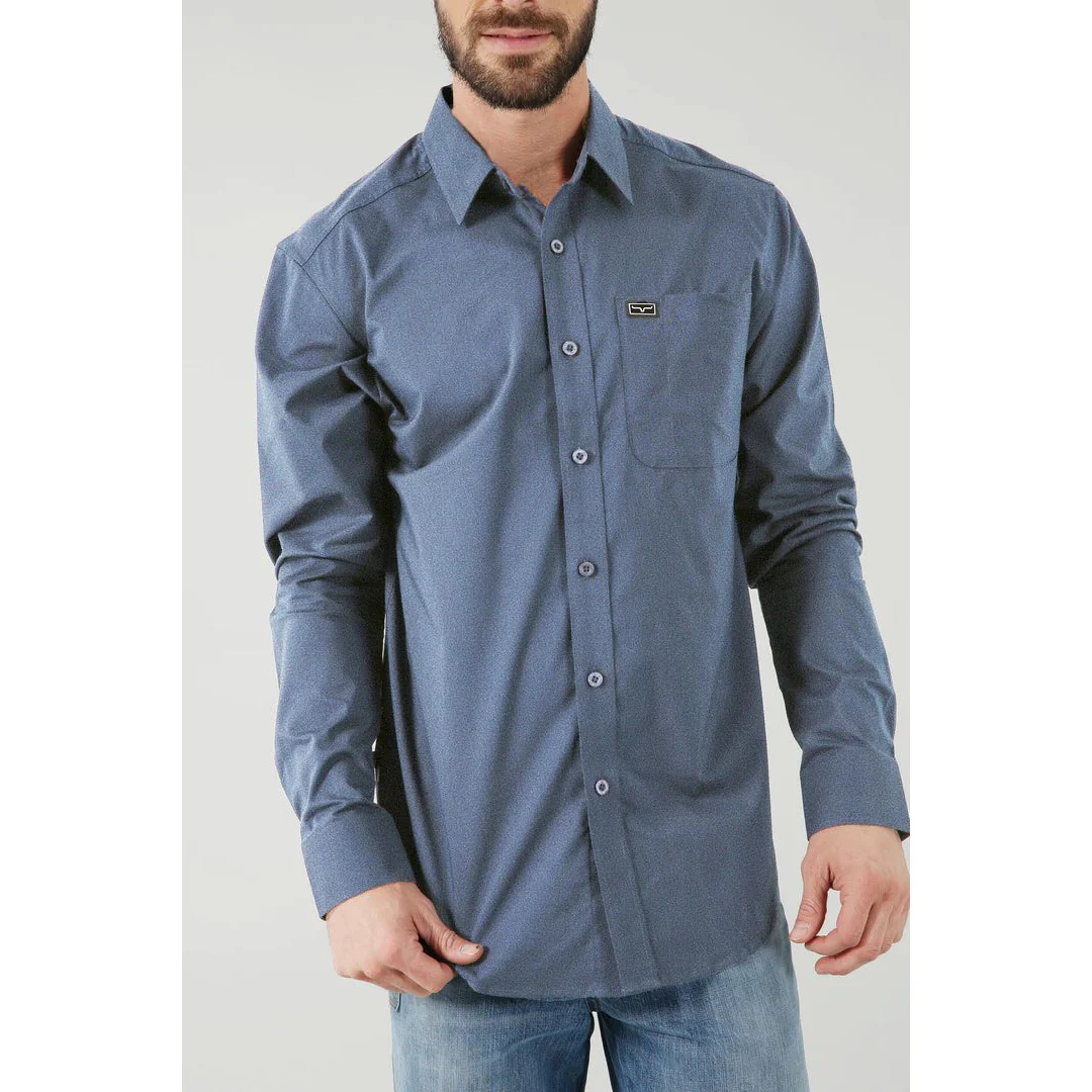 Kimes Men's Linville Long Sleeve Dress Shirt - Multiple Colours - Image 18