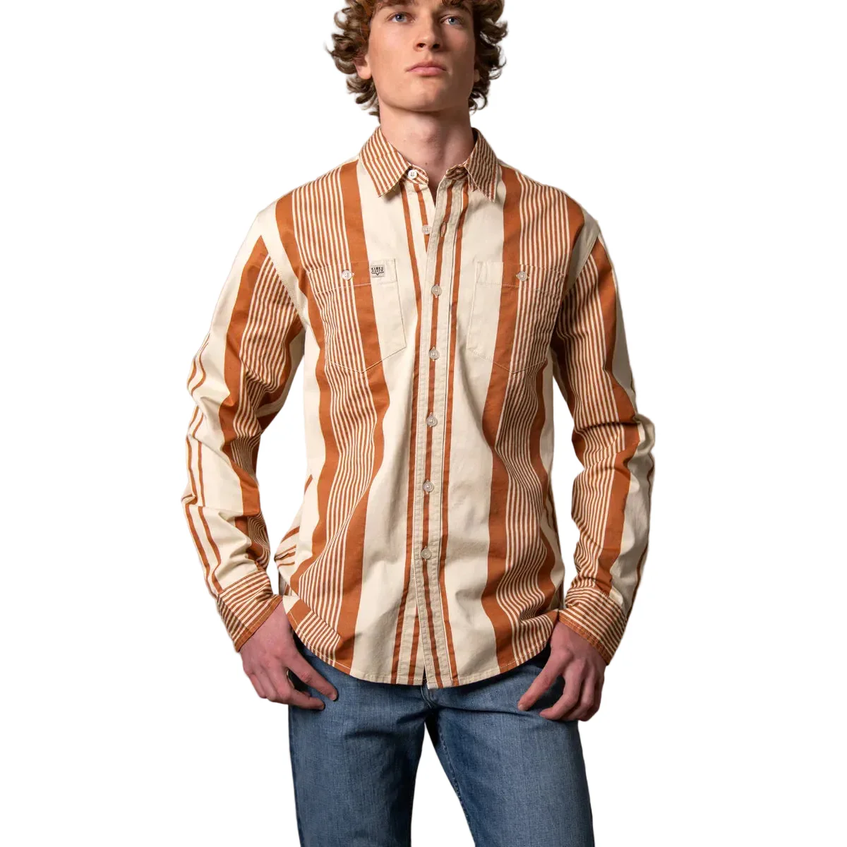 Kimes Men's Reddy Long Sleeve Shirt - Multiple Colours - Image 2