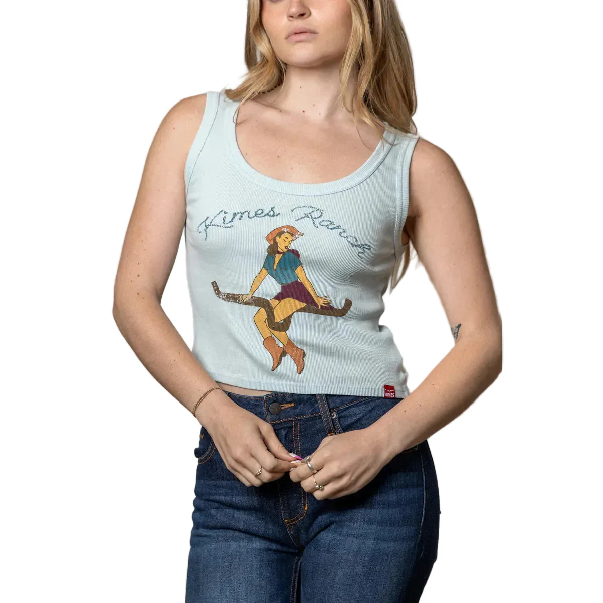 Kimes Women's See Saw Tank Top- Muliple Colours - Image 2