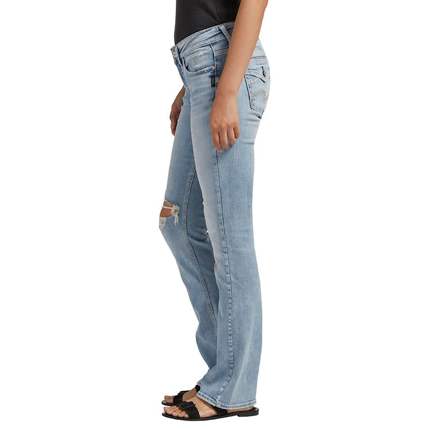 Silver Women's Britt Slim Boot Jeans - Image 2