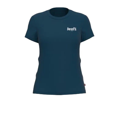 Levi Women's The Perfect Tee - Soft Chrome Poster - Image 3