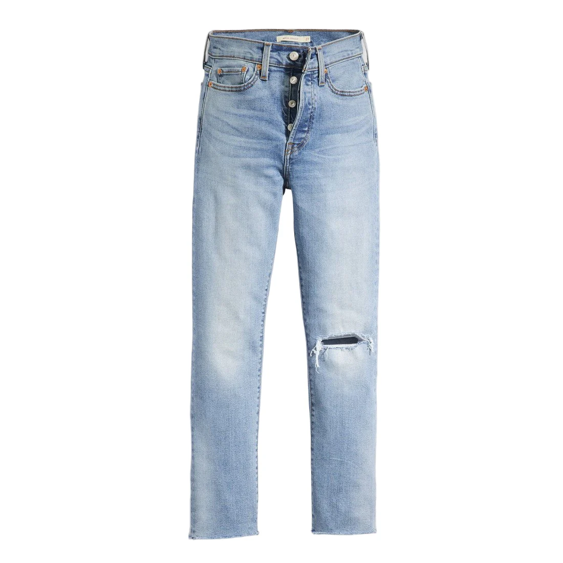 Levi Women's Wedgie Straight Jeans - Night Sight (Light Wash)