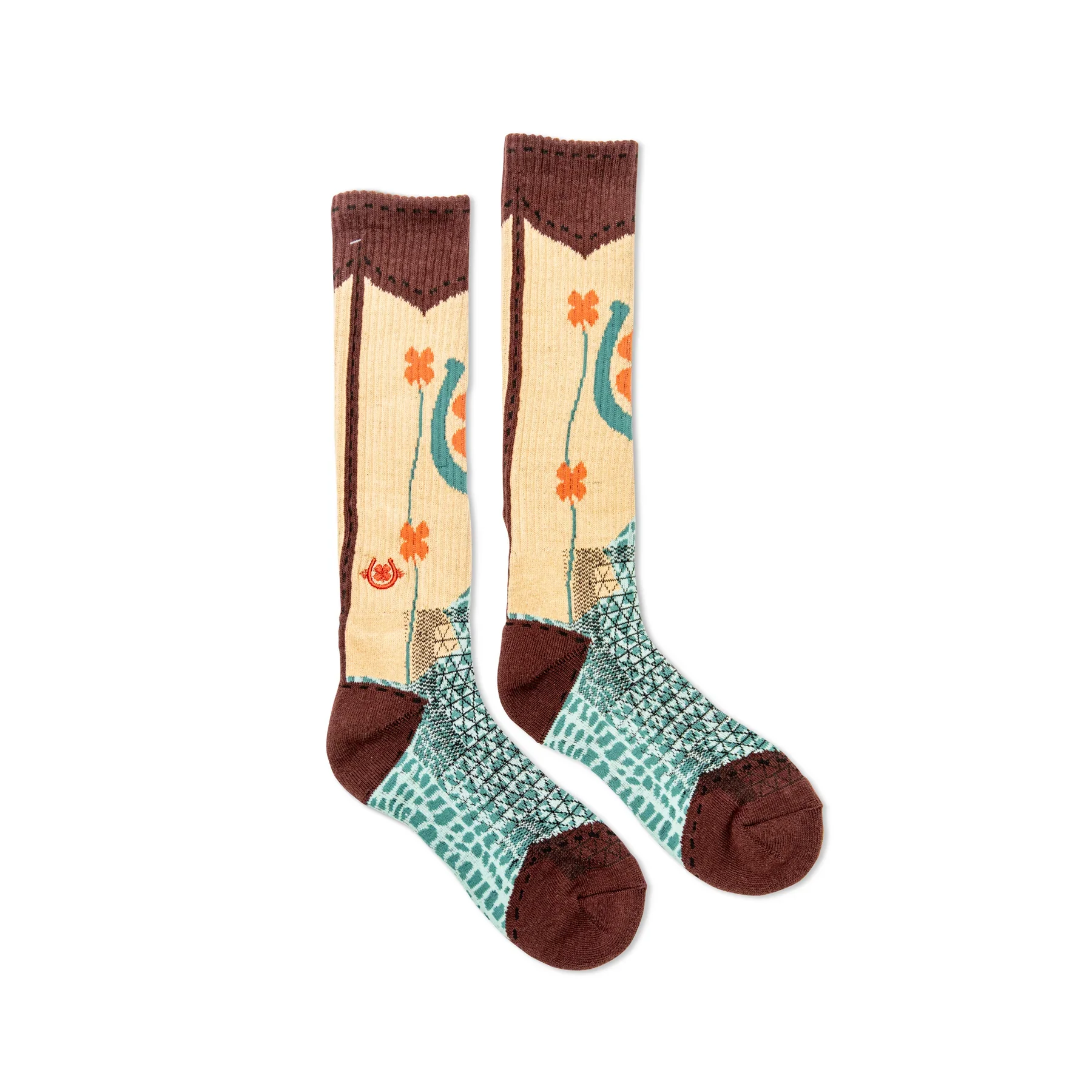 Lucky Chuck Lucky Shit Kickers Performance Boot Socks - Image 3