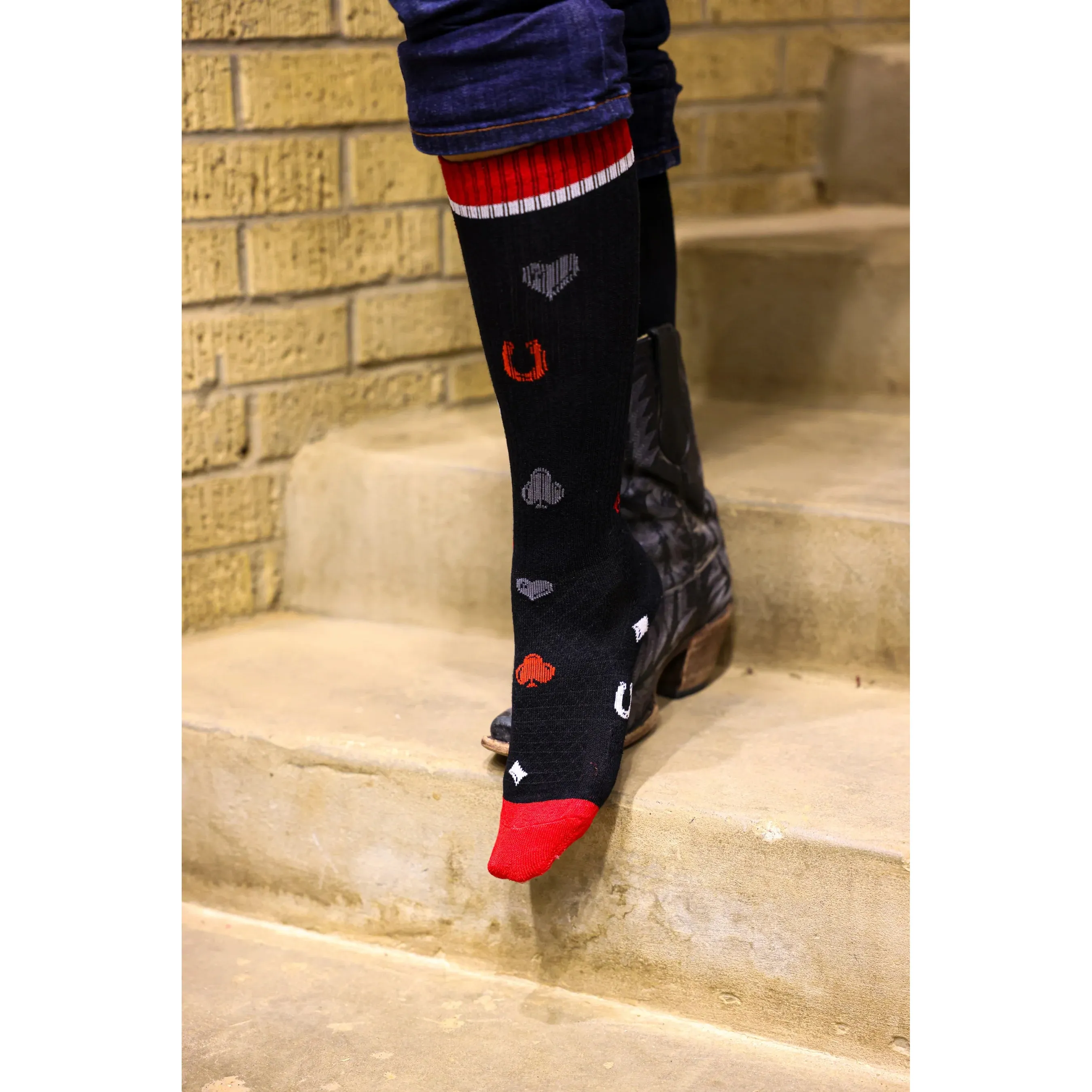 Lucky Chuck Viva La Luck Performance Boot Socks - Image 3