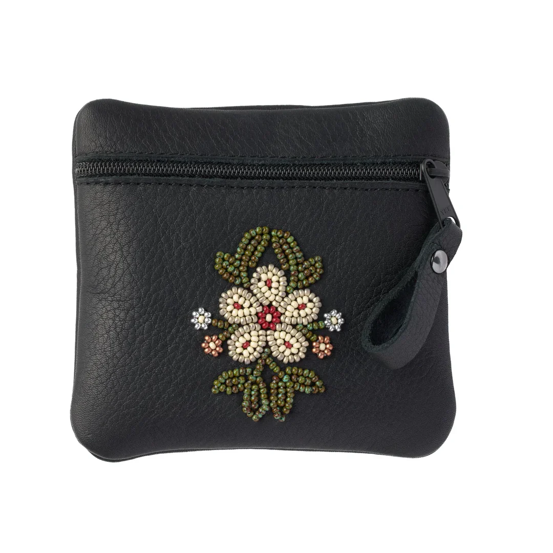 Manitobah Floret Beaded Coin Purse- Multiple Colours - Image 3