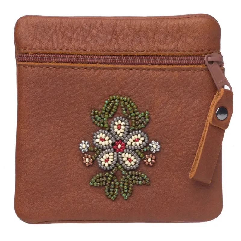Manitobah Floret Beaded Coin Purse- Multiple Colours - Image 4