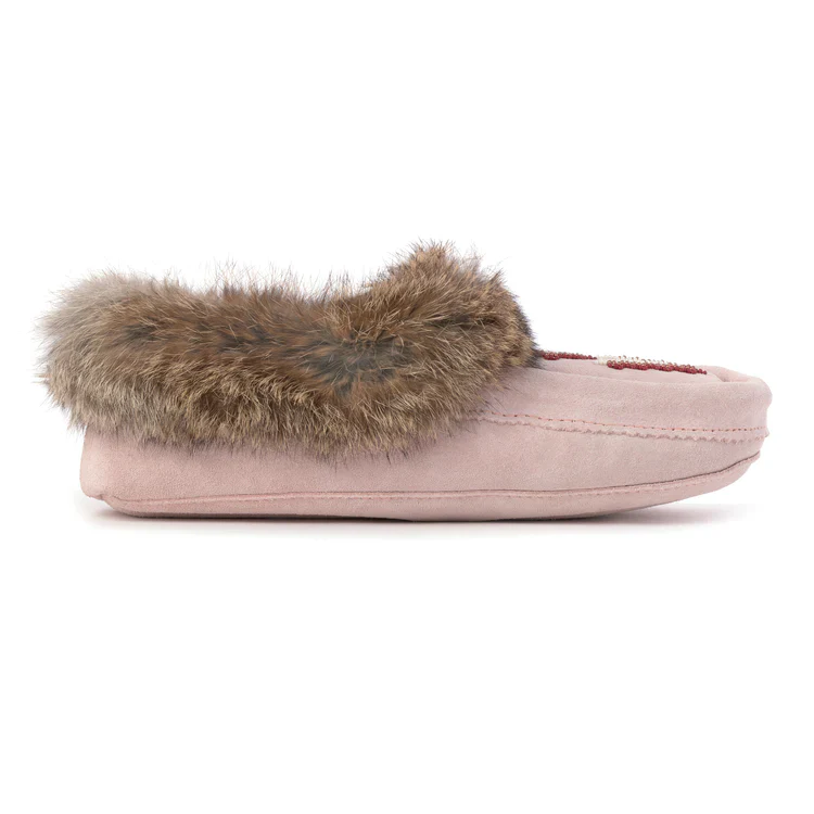 Manitobah Women's Tipi Moccasins - Pink - Image 2