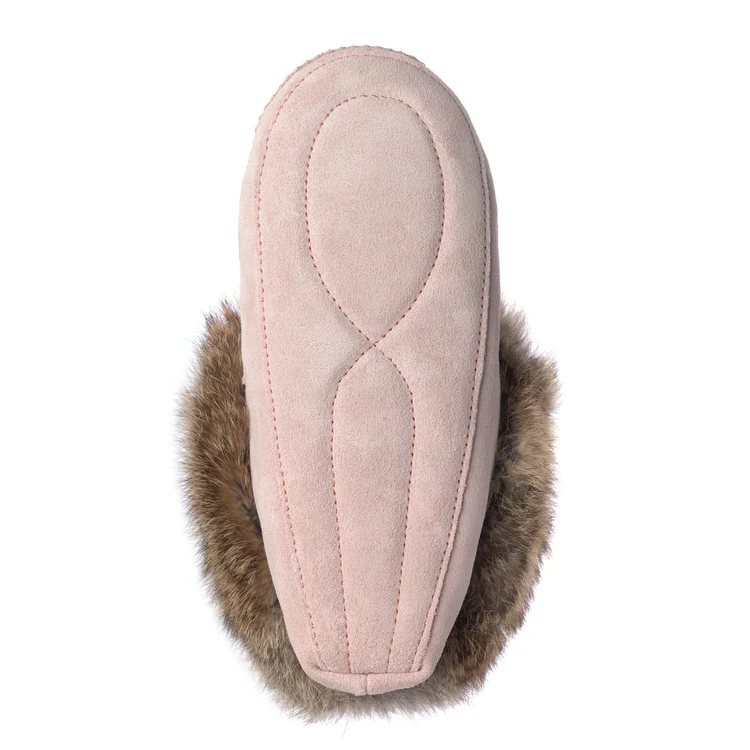 Manitobah Women's Tipi Moccasins - Pink - Image 5