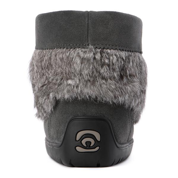 Manitobah Women's Waterproof Keewatin Suede Mukluks - Charcoal - Image 3