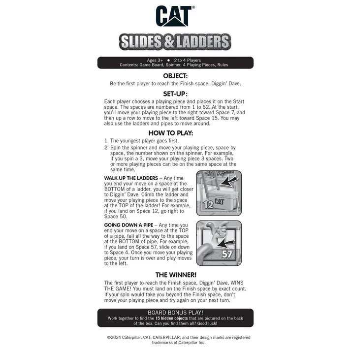 Masterpiece CAT Slides & Ladders Board Game - Image 4