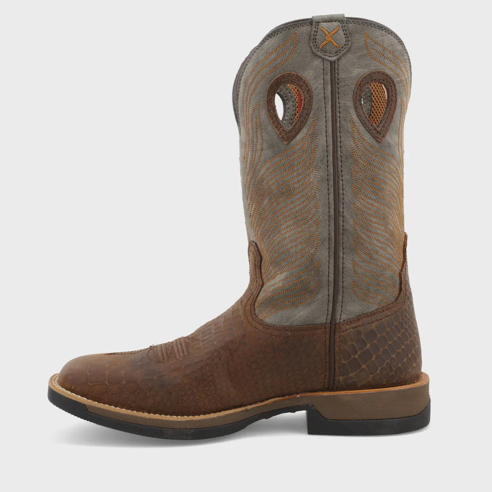 Men's 12" Tech X Boot - Brown & Grey - Image 4