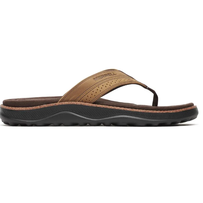 Merrell Men's Cove Leather Flip Sandal - Image 6