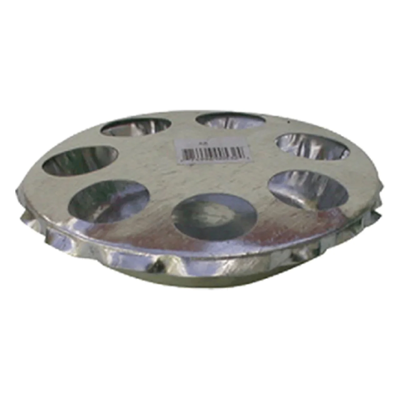 Millside Galvanized Chick Feeder - 6"