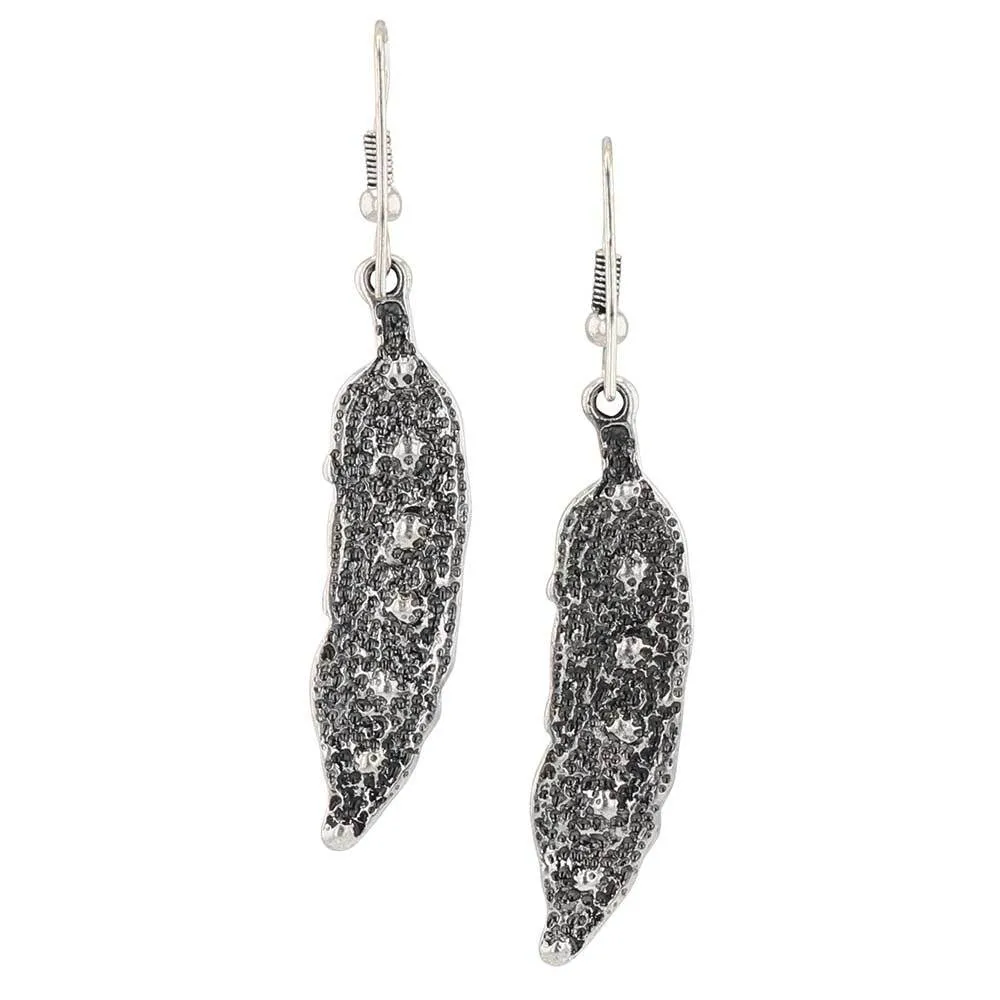 Montana Silversmith Women's Turquoise Takeoff Attitude Earrings - Image 2
