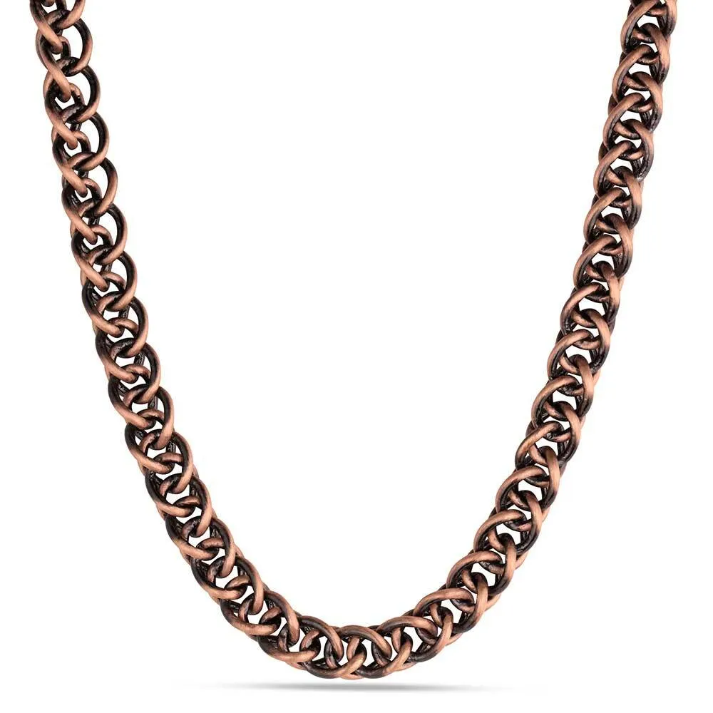Montana Silversmiths Rustic Solstice Wheat Chain Necklace