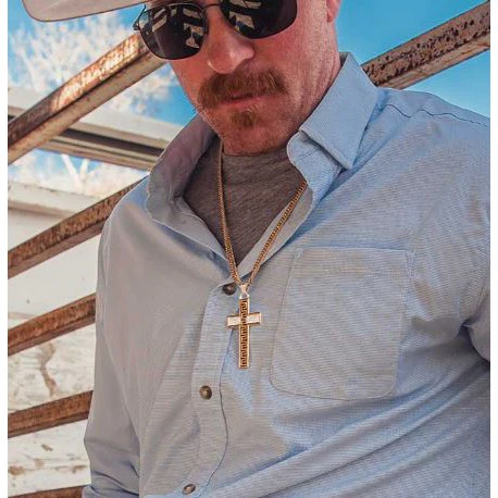 Montana Silversmiths Sunrise Mesa Cross Necklace - Image 3