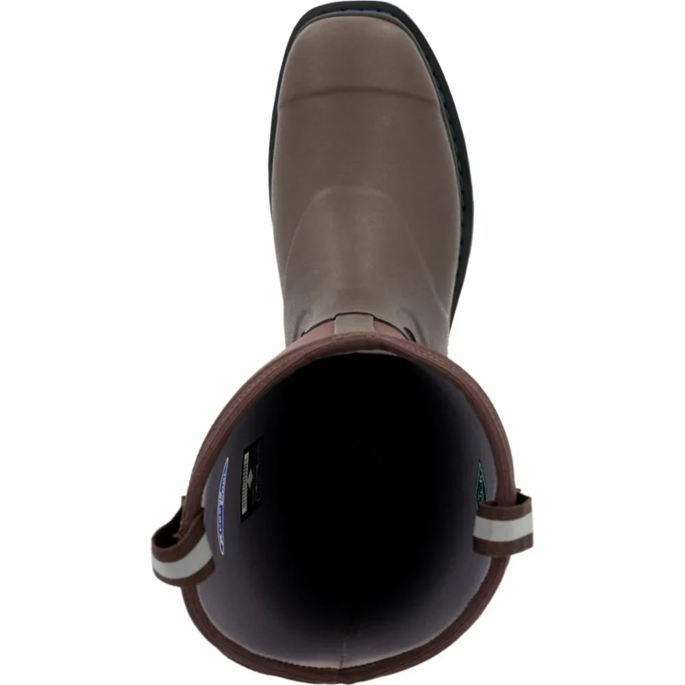 Muck Boots Chore Western 15 Pull-On - Dark Brown - Image 5