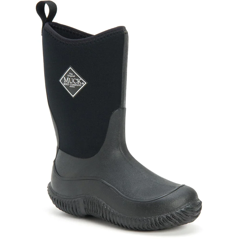 **Muck Boots Kid's Hale Solid - Black - Image 2