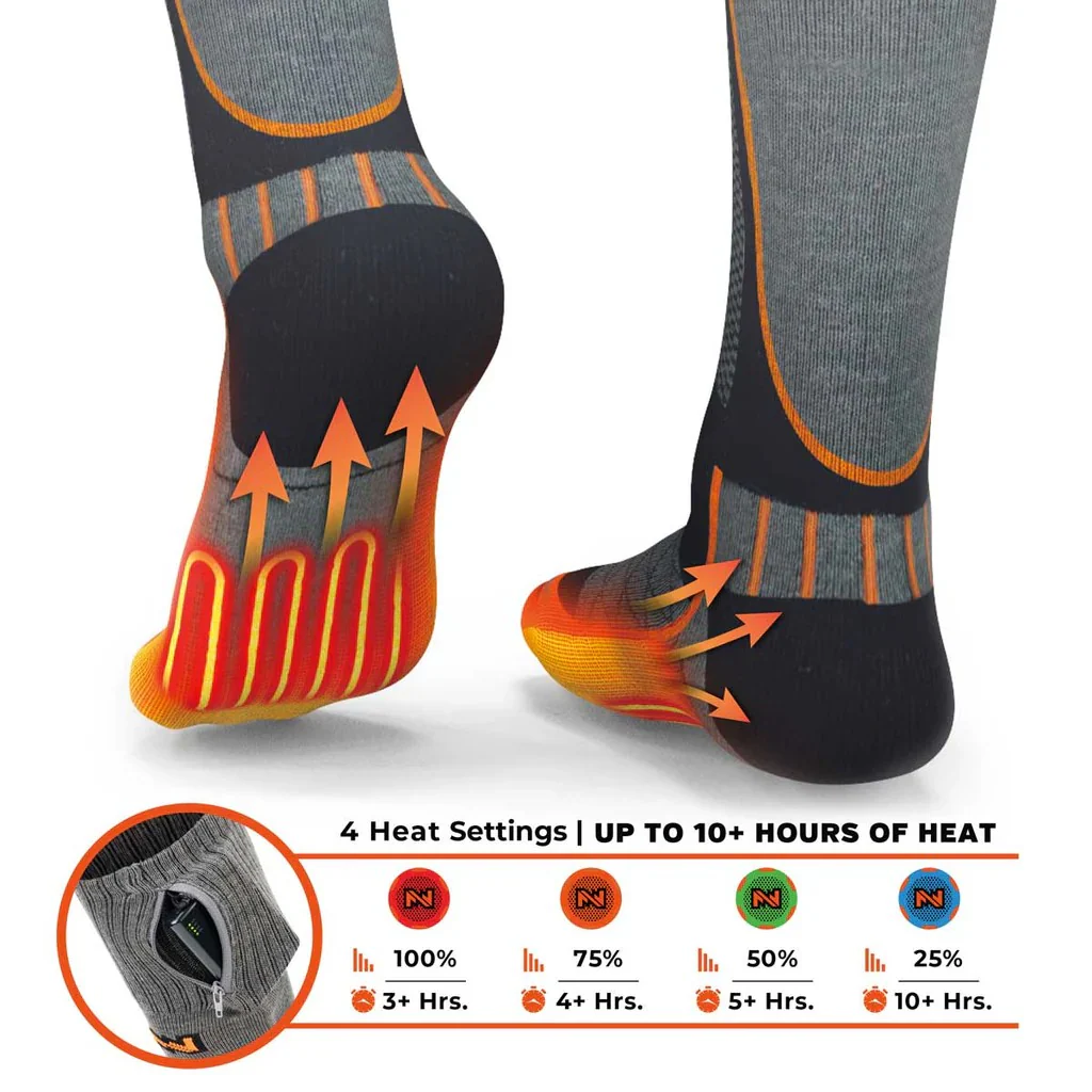 Fieldsheer Women's Premium 2.0 Merino Heated Socks - Image 3