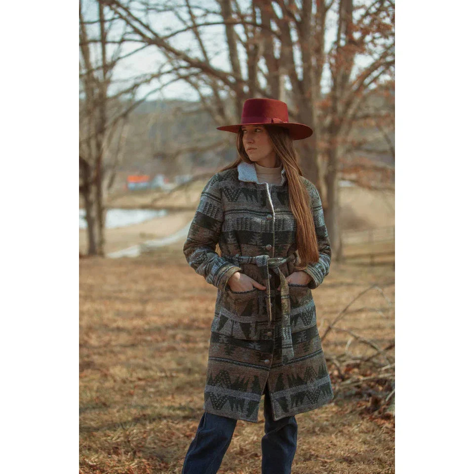 Outback Trading Women's Charlotte Duster Jacket - Grey - Image 2