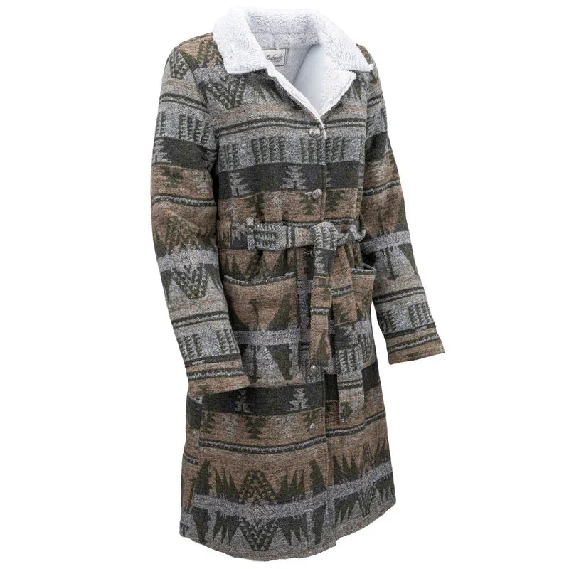 Outback Trading Women's Charlotte Duster Jacket - Grey - Image 3