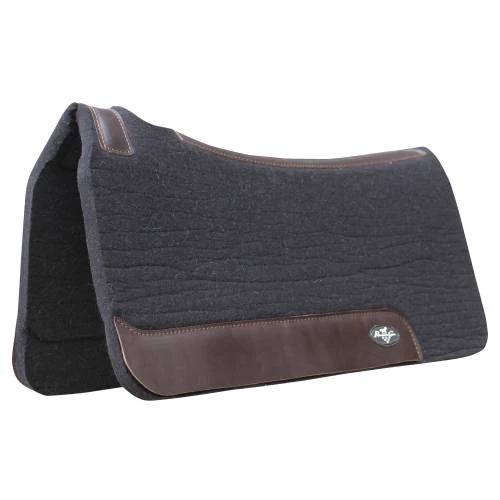 Professional's Choice's 31x32 Steam Pressed Comfort-Fit Felt Saddle Pad -  3/4" Felt