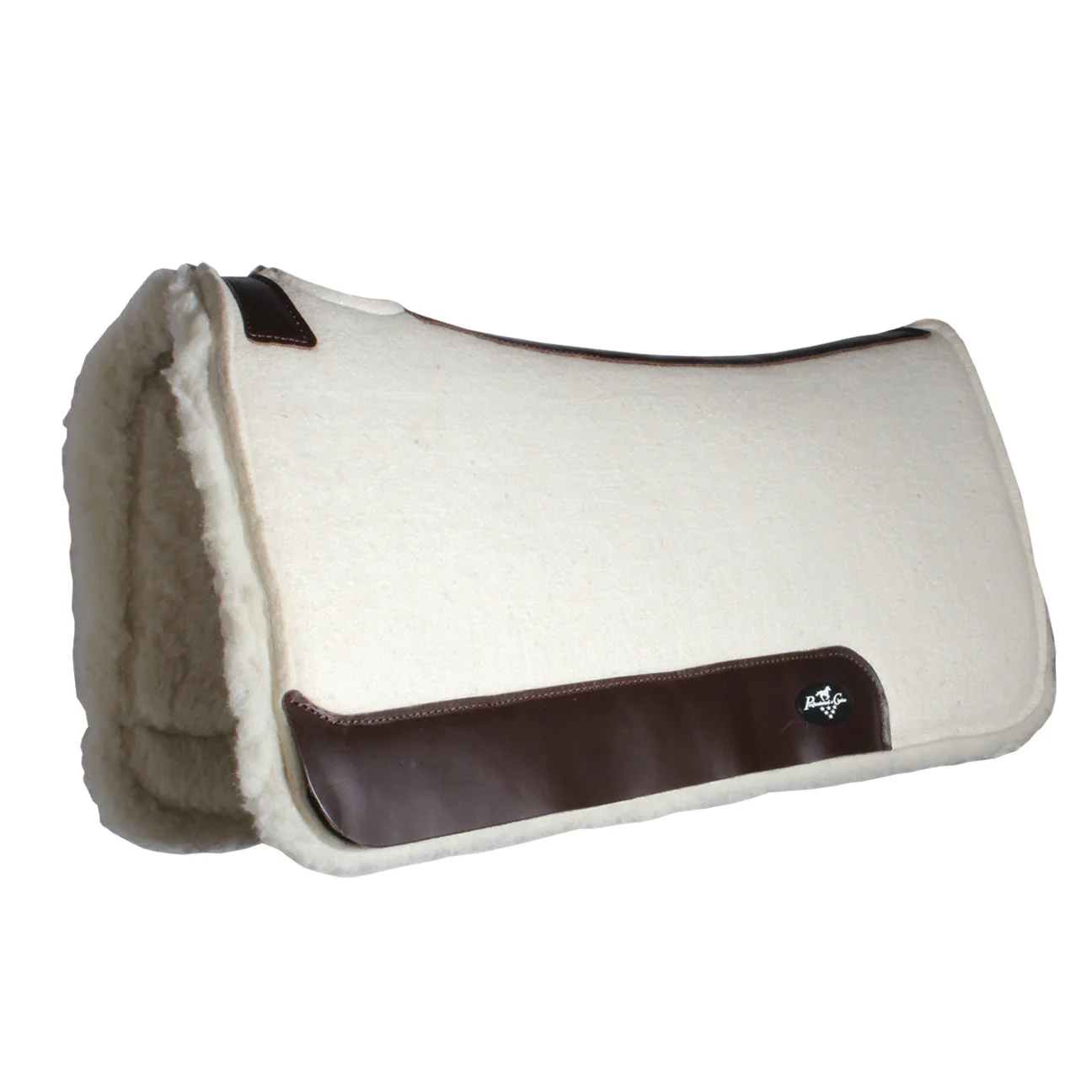 Professional's Choice Steam Pressed Comfort-Fit Felt Saddle Pad w/Fleece - Image 4
