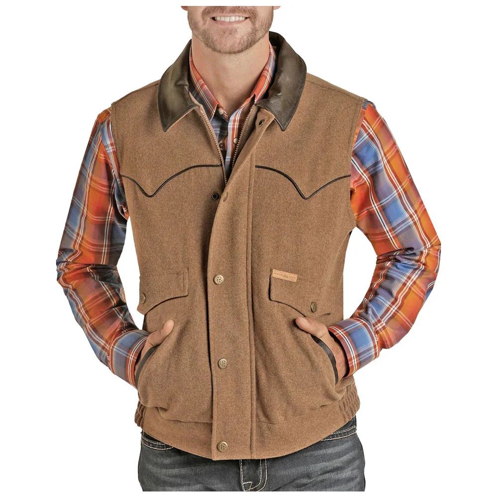Powder River Men's Heather Holbrook Vest - Assorted Colours - Image 5