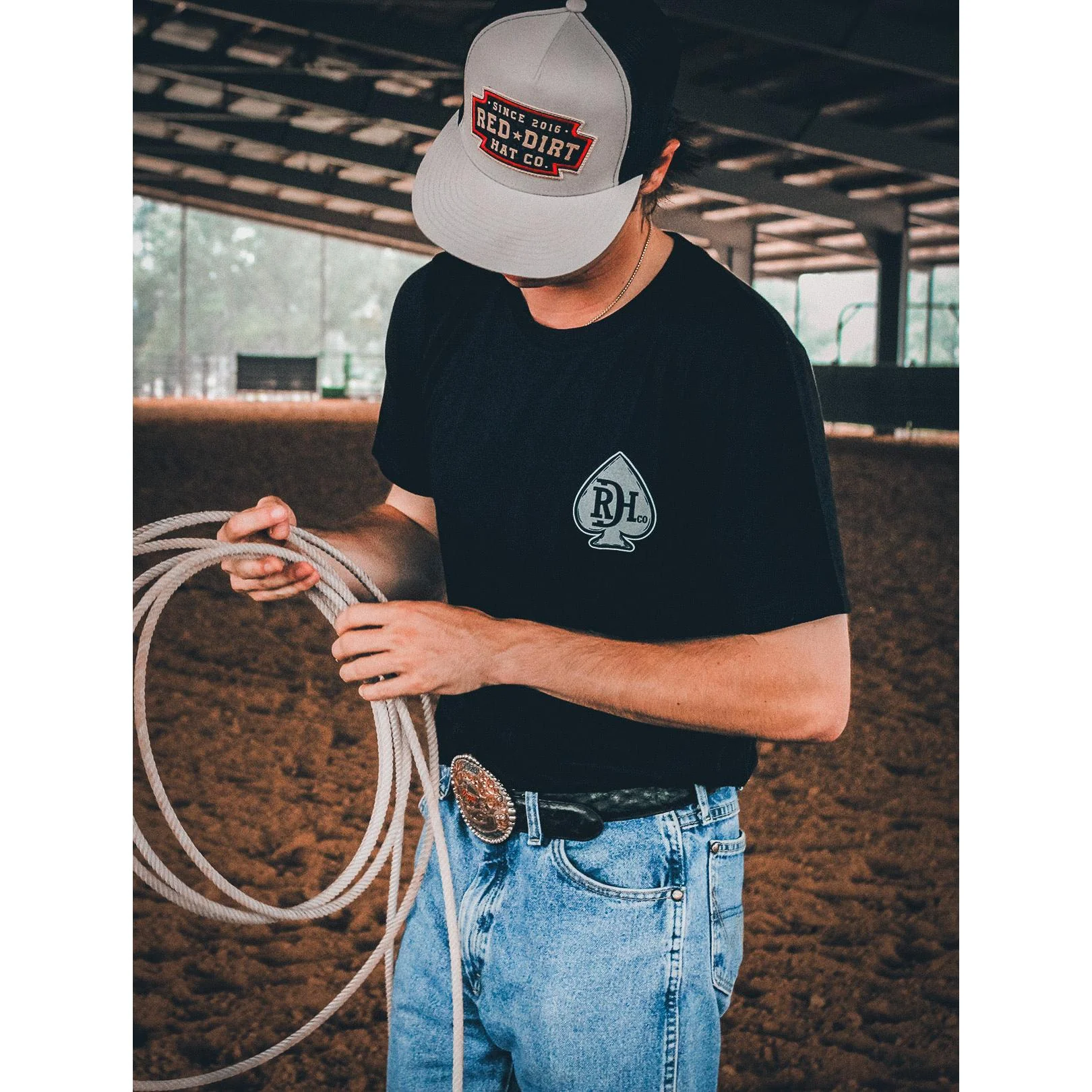 Red Dirt Hat Co. Unisex Hold 'Em T-Shirt - Image 2